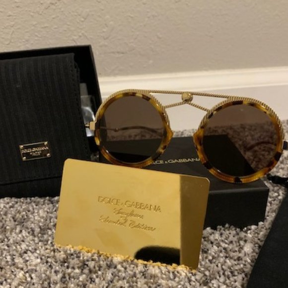 Dolce & Gabbana Round Snoop Dogg Sunglasses - Picture 1 of 4